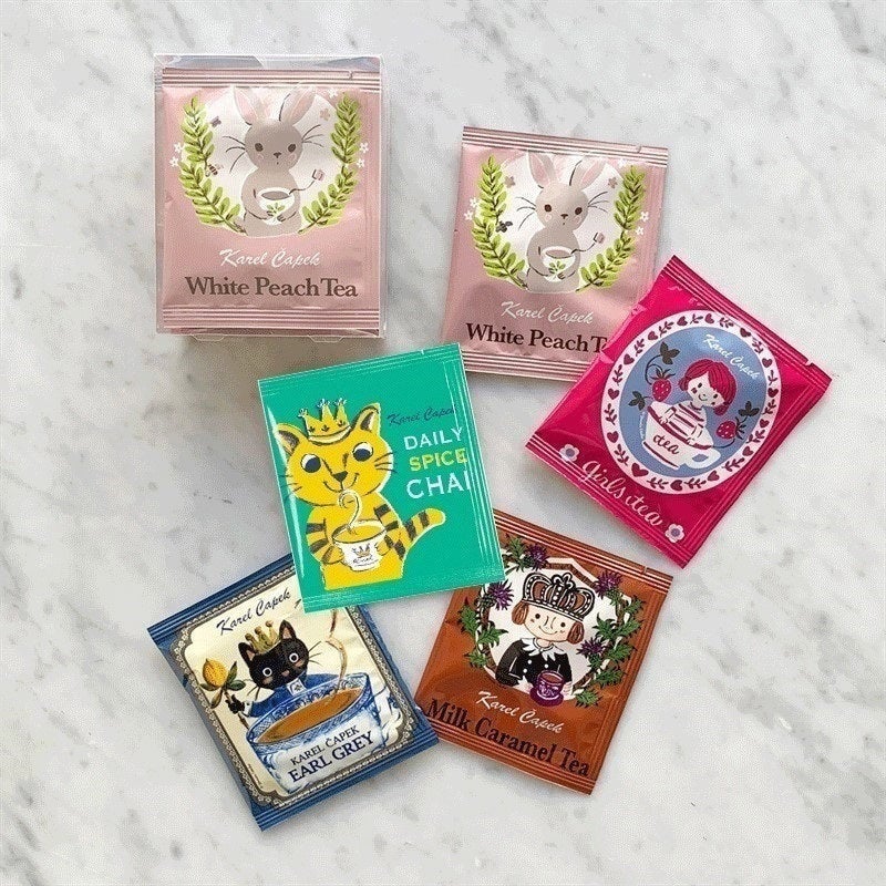CHOOSEBASE SHIBUYA 10tea lover缶Tea Queen｜カレルチャペック