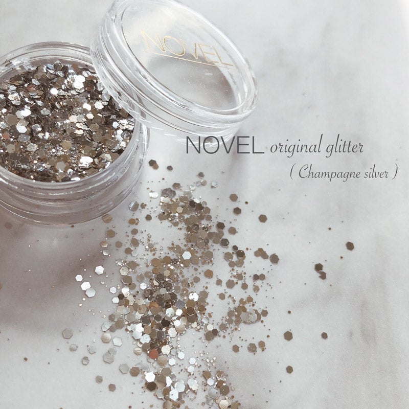 NOVEL Original glitter（champagne silver）｜atelier NOVEL（アトリエ ノヴェル）