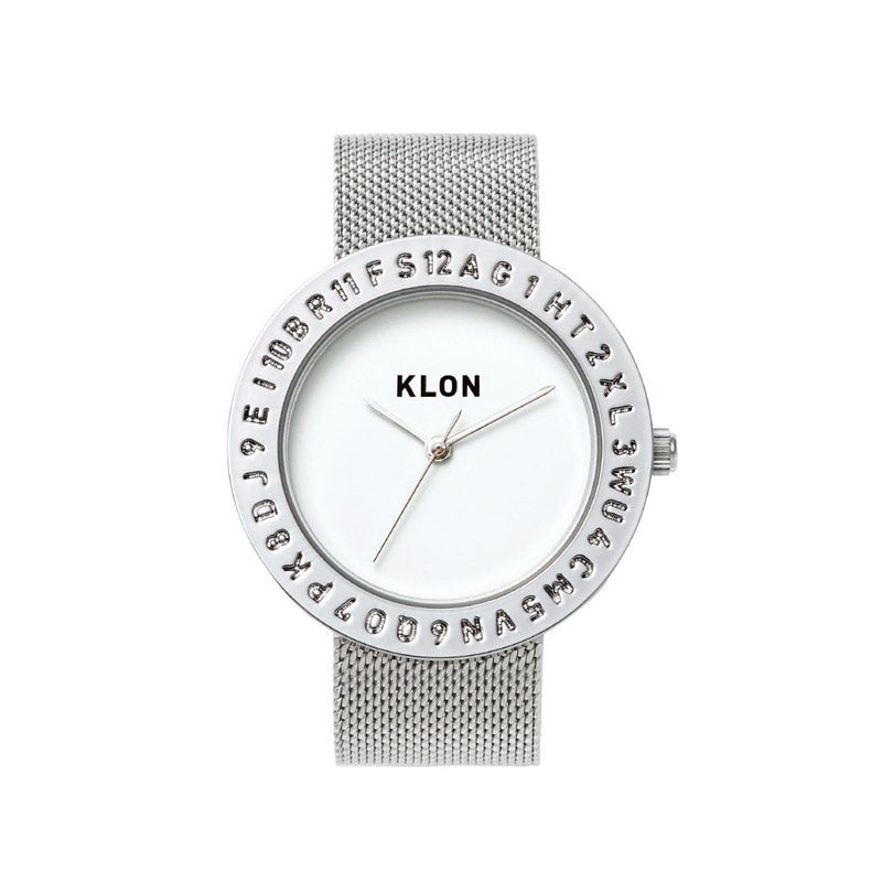 KLON ENGRAVE TIME -SILVER MESH- 40mm｜KLON（クローン）