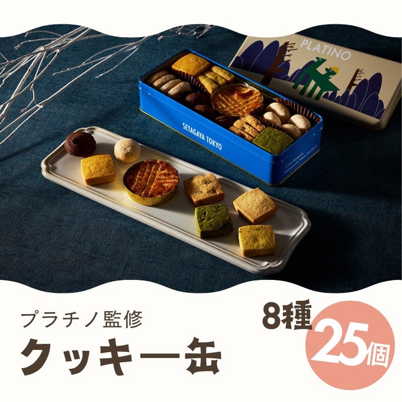 プラチノクッキー缶25枚入｜プラチノ