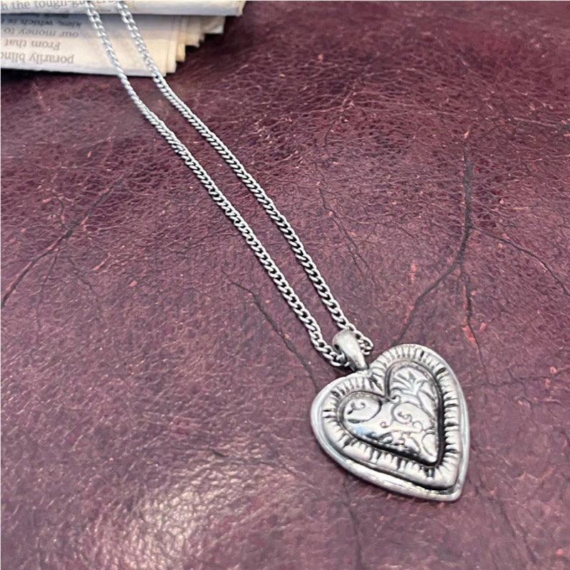 vintage heart necklace｜ANU（アヌ）