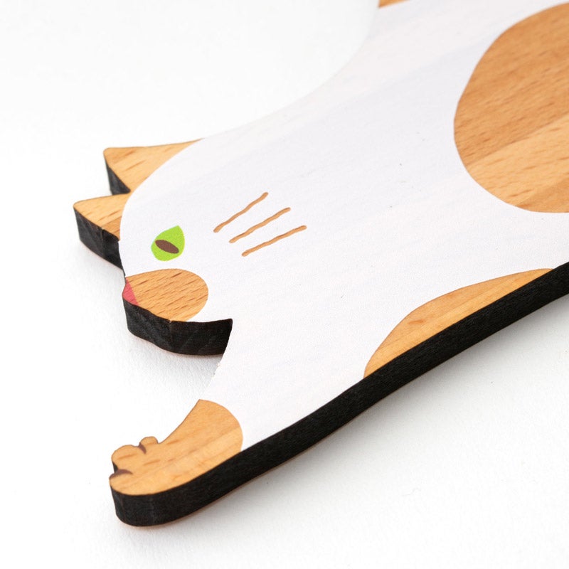 ねこまみれ CHOOSEBASE SHIBUYA Ten＆O ウッドプレートコレクション｜ねこ
