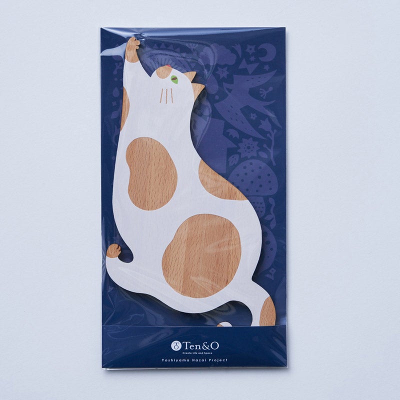 ねこまみれ CHOOSEBASE SHIBUYA Ten＆O ウッドプレートコレクション｜ねこ