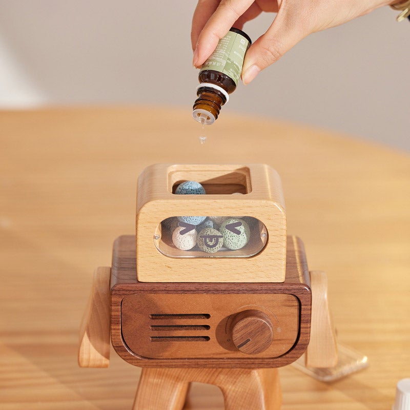アロマ CHOOSEBASE SHIBUYA 木製アロマディフューザー 「THE ROBOT