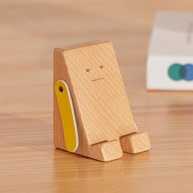 CHOOSEBASE SHIBUYA ボーちゃん スマホ立て（木製スマホスタンド