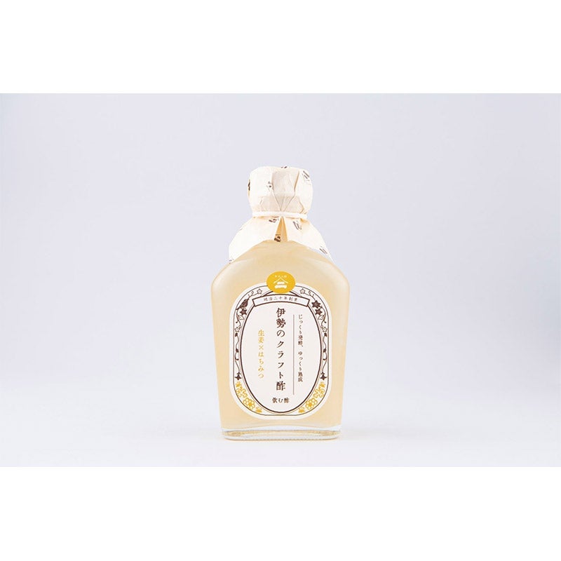 伊勢のクラフト酢「生姜×はちみつ」｜山二造酢