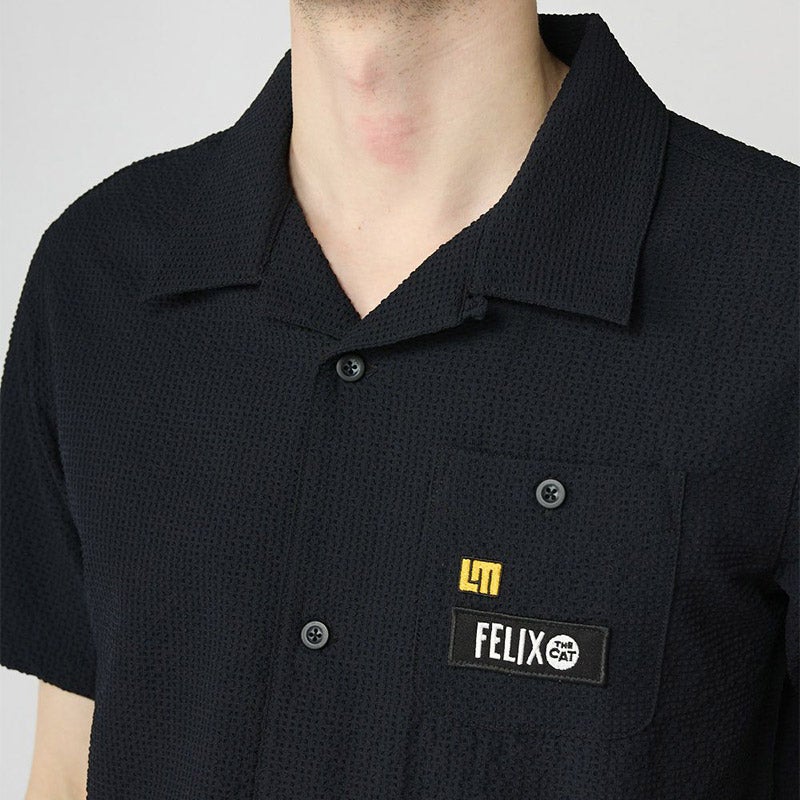 【新品未使用】LOUDMOUTH×FELIX メンズ ニットサッカー 開襟シャツ LOUDMOUTH(ラウドマウス) 【LOUDMOUTH×FELIX】メンズ/ニット
