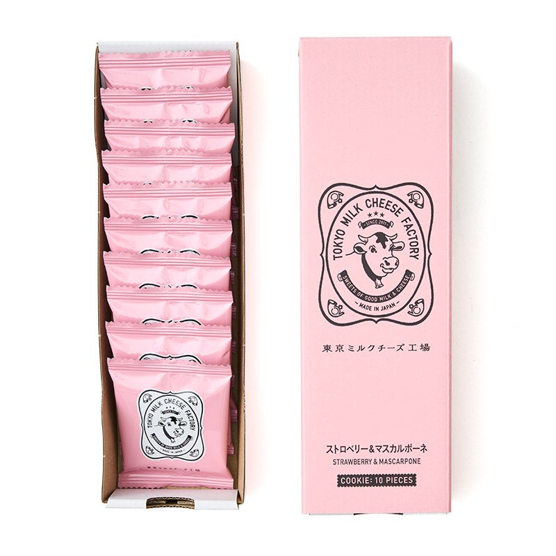 ストロベリー&マスカルポーネクッキー 10枚入
