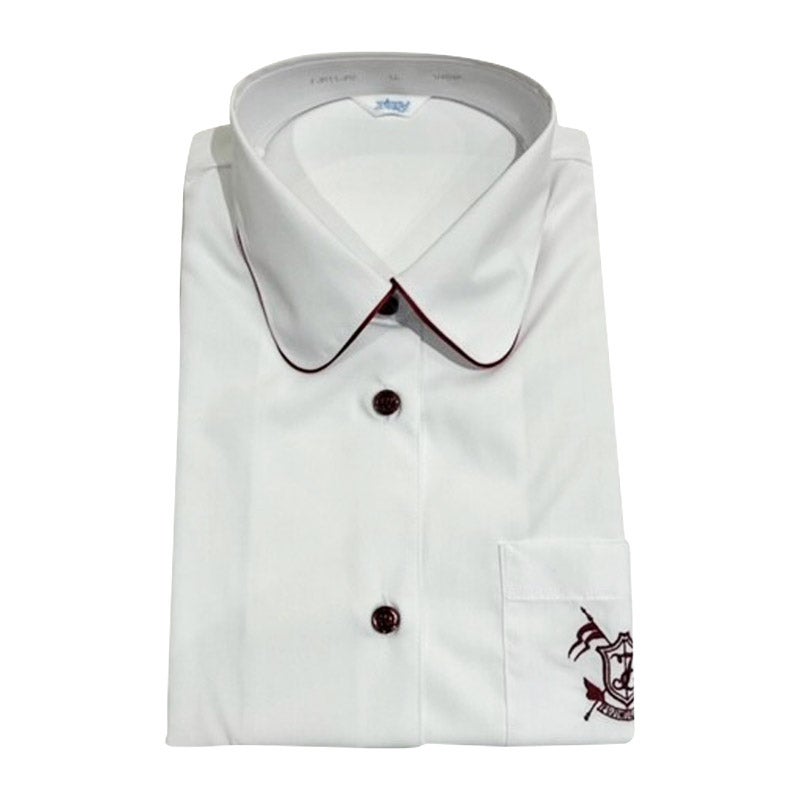 【新入生】中学夏半袖オーバーブラウス（夏服・必須購入品）　富士見丘中学校<学生服>