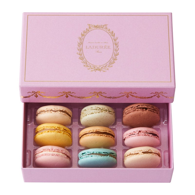 LADUREE(ラデュレ)／マカロン アンタンポレル・パルム9個入