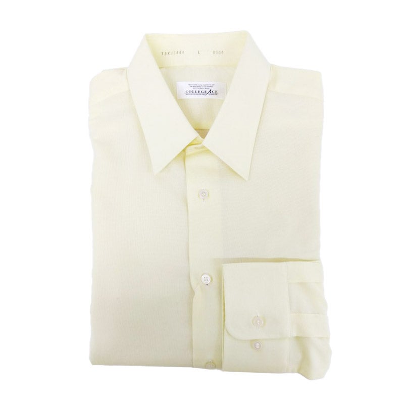 【新入生】男子長袖シャツ（黄）（冬服・希望購入品）　錦城高等学校 <学生服>