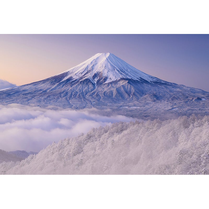 パズル / 雪景色の三ツ峠より望む富士山（山梨）_冬の絶景