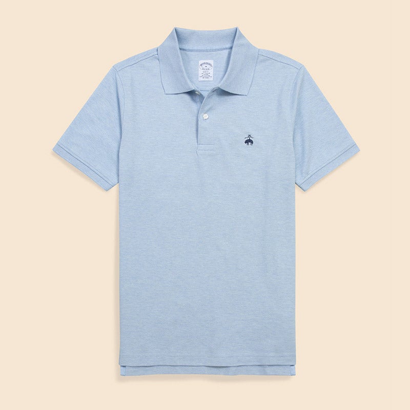 スーピマコットンストレッチ ピケ GFロゴ ポロシャツ Slim Fit