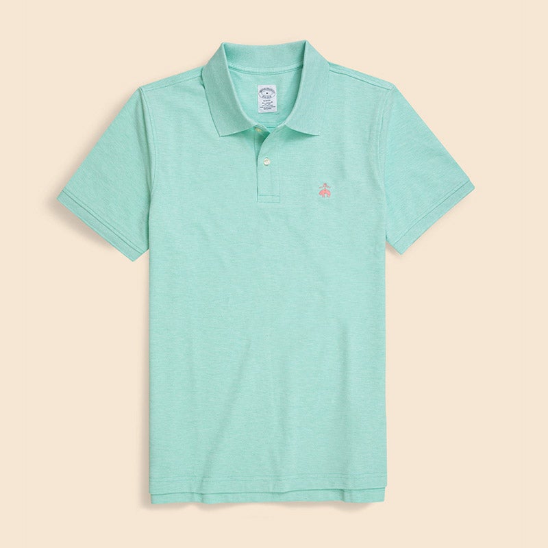 スーピマコットンストレッチ ピケ GFロゴ ポロシャツ Slim Fit