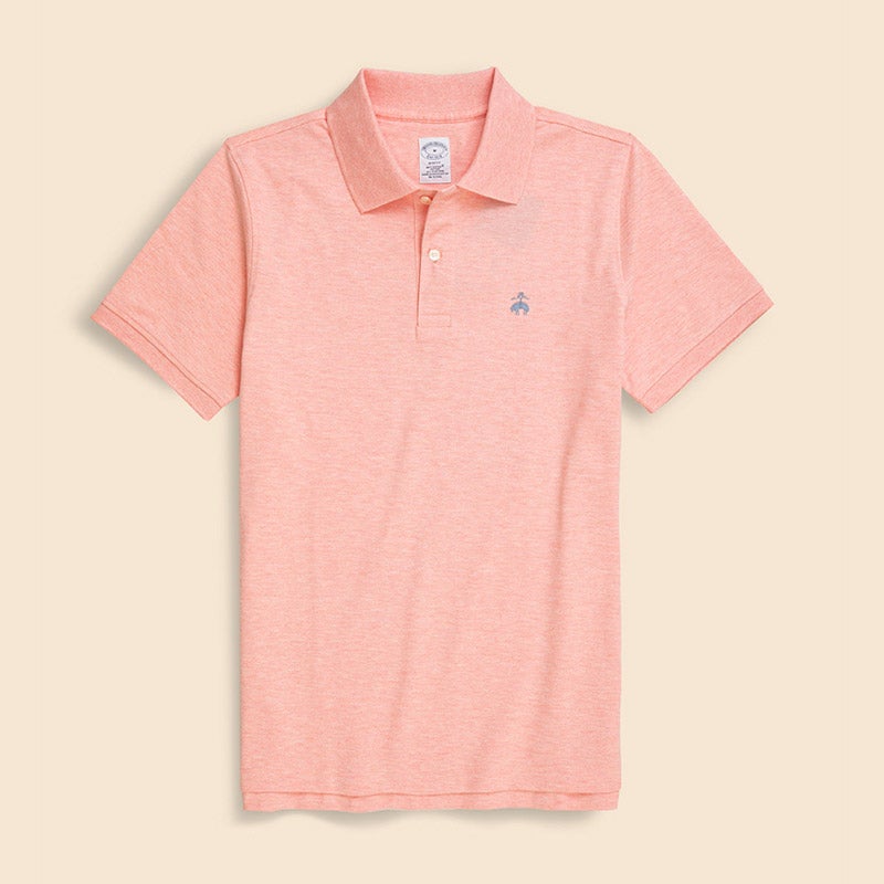 スーピマコットンストレッチ ピケ GFロゴ ポロシャツ Slim Fit