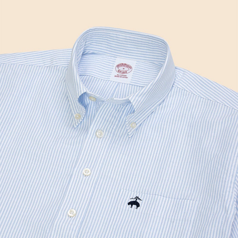 BROOKS BROTHERS シャツ コットン オックスフォード ショート
