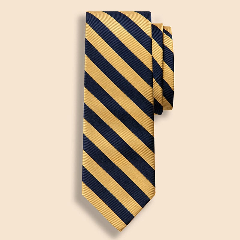 【Brooks Brothers】美品ブルックス  ブラウン ストライプシルク ◇JAPAN TRAD.◇シルク ラージ BB#3バーストライプ レップタイ