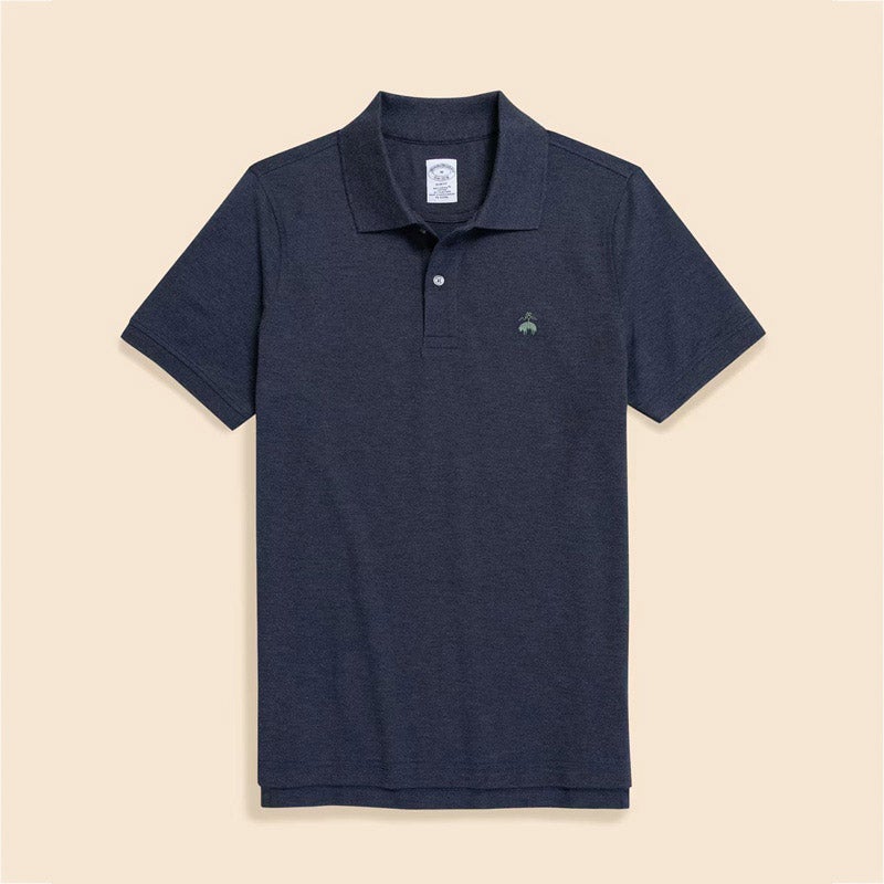 スーピマコットンストレッチ ピケ GFロゴ ポロシャツ Slim Fit
