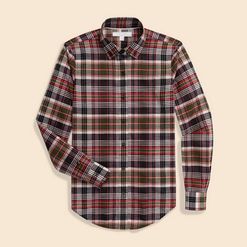 【ウイメンズ】コットン マドラスチェック シャツ Classic Fit