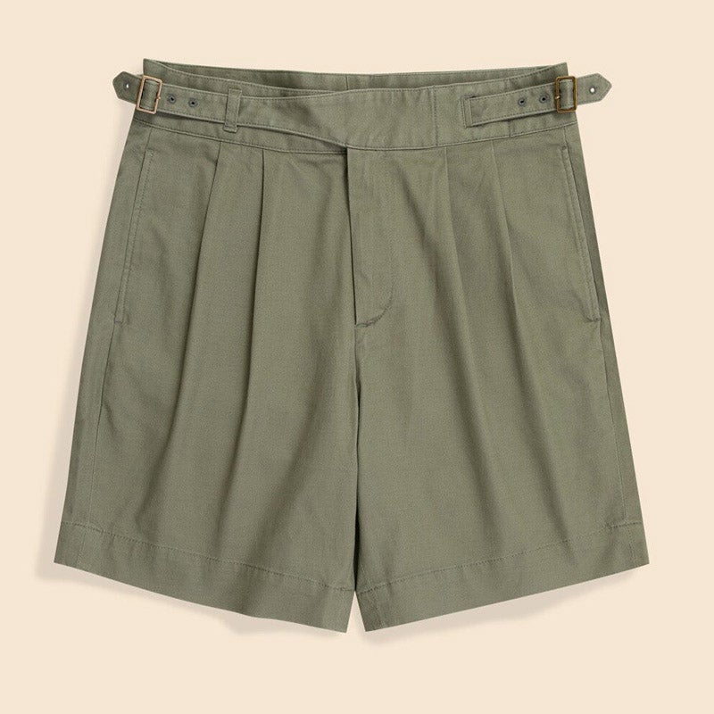 ストレッチコットン 8inグルカショーツ