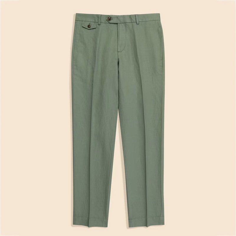 BROOKS BROTHERS ブルックスブラザーズ【W31】ストレート　パンツ ストレッチコットン アドバンテージチノ プレーンフロントパンツ