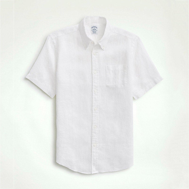 アイリッシュリネン ショートスリーブ スポーツシャツ Regular Fit