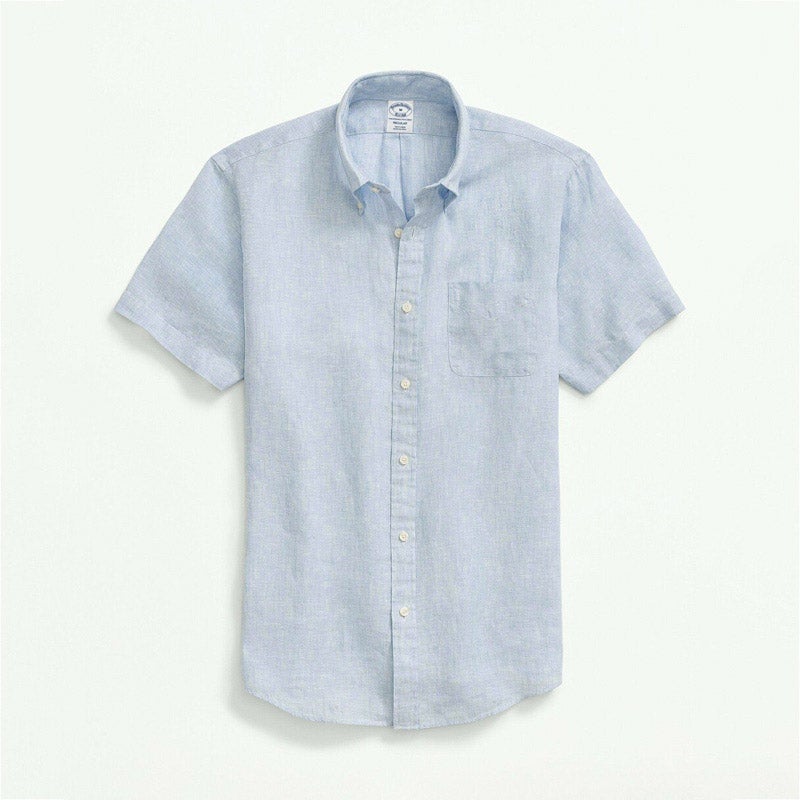 アイリッシュリネン ショートスリーブ スポーツシャツ Regular Fit