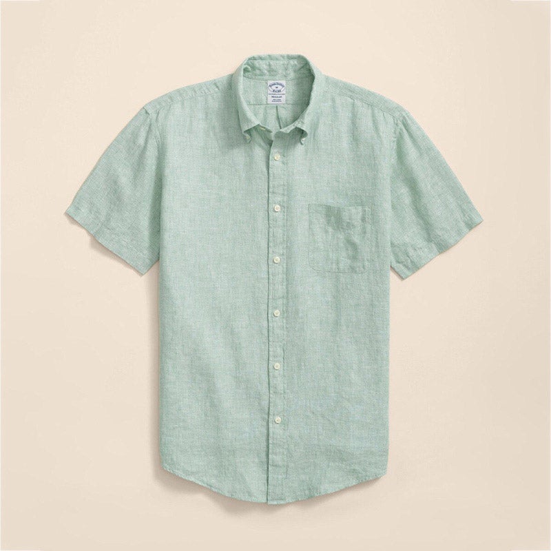 アイリッシュリネン ショートスリーブ スポーツシャツ Regular Fit