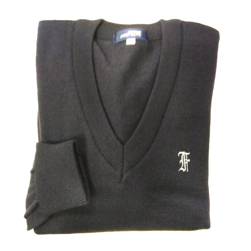 【新入生】高校冬セーター（紺）(冬服・希望購入品)　富士見高等学校<学生服>