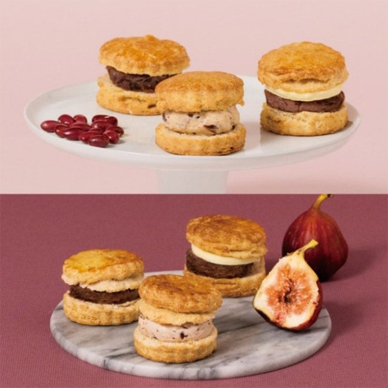an　and　an/あんバタースコーンサンド　あずき3種・いちじく3種　6個入り