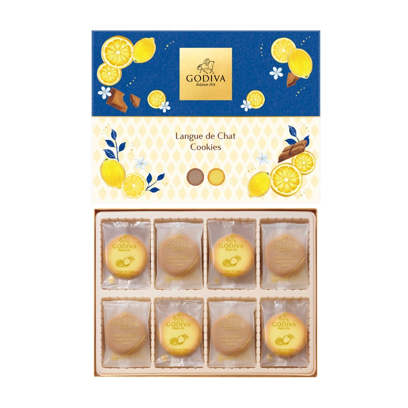 ゴディバ/瀬戸内レモンラングドシャクッキー アソートメント 30枚入