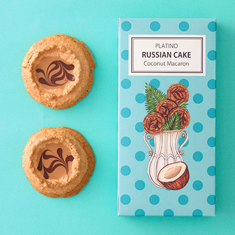 ホワイエ/ロシアケーキ ココナッツマカロン