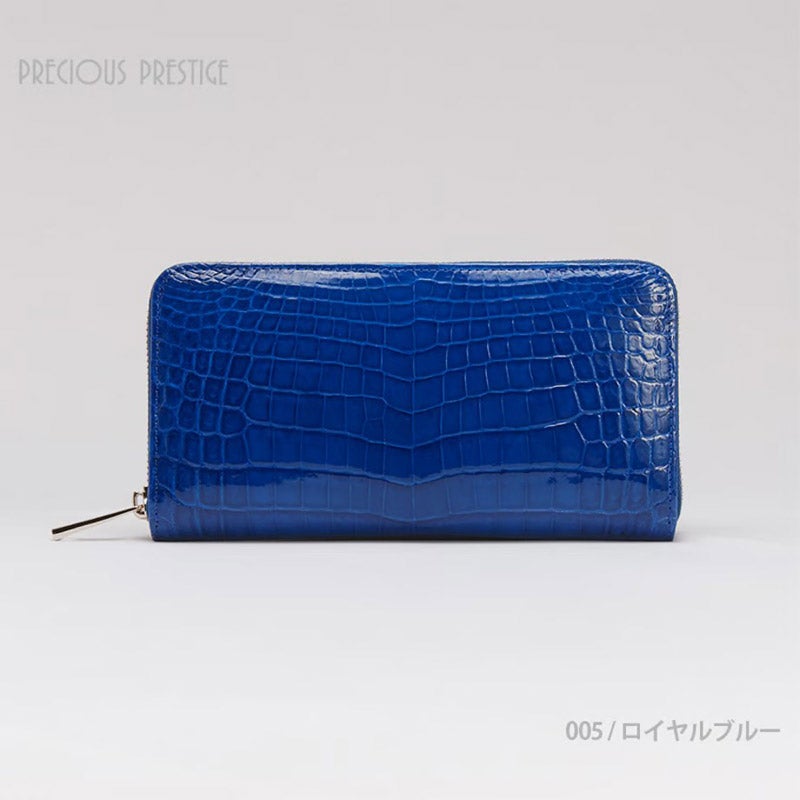 PRECIOUS PRESTIGE 折り財布 シャイニングクロコ 日本製 PRECIOUS PRESTIGE 折り財布 シャイニングクロコ 日本製
