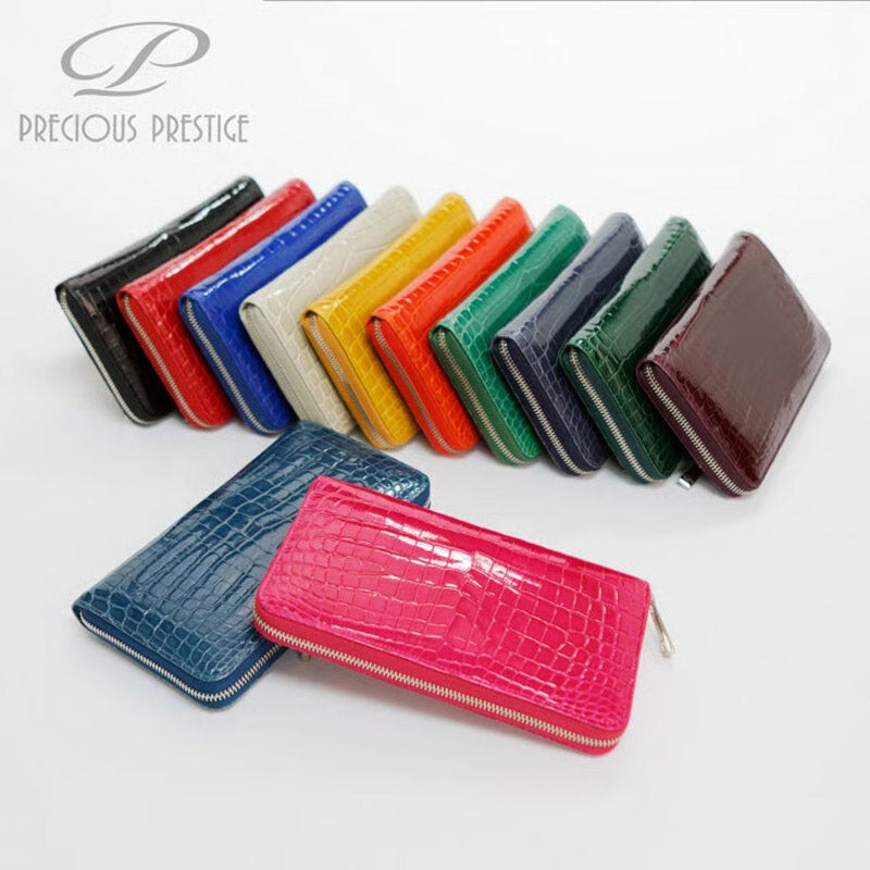 PRECIOUS PRESTIGE 折り財布 シャイニングクロコ 日本製 CATEGORY 財布 | precious-prestige