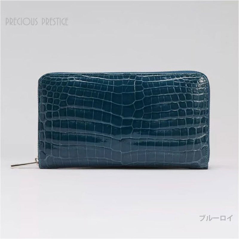 PRECIOUS PRESTIGE 折り財布 シャイニングクロコ 日本製 PRECIOUS PRESTIGE(プレシャス プレステージ) シャイニング