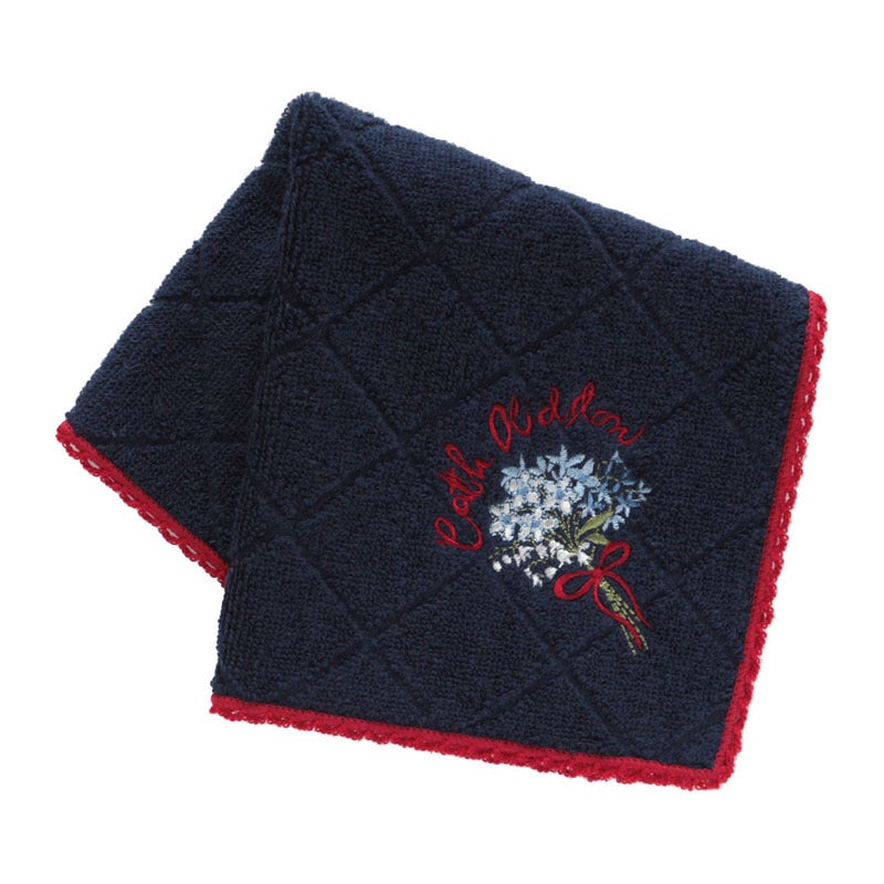 タオルハンカチ ブーケ刺繍