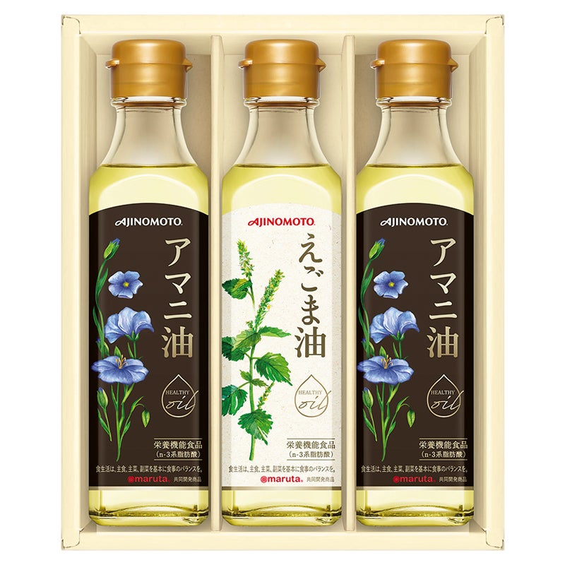 味の素　えごま油＆アマニ油ギフト