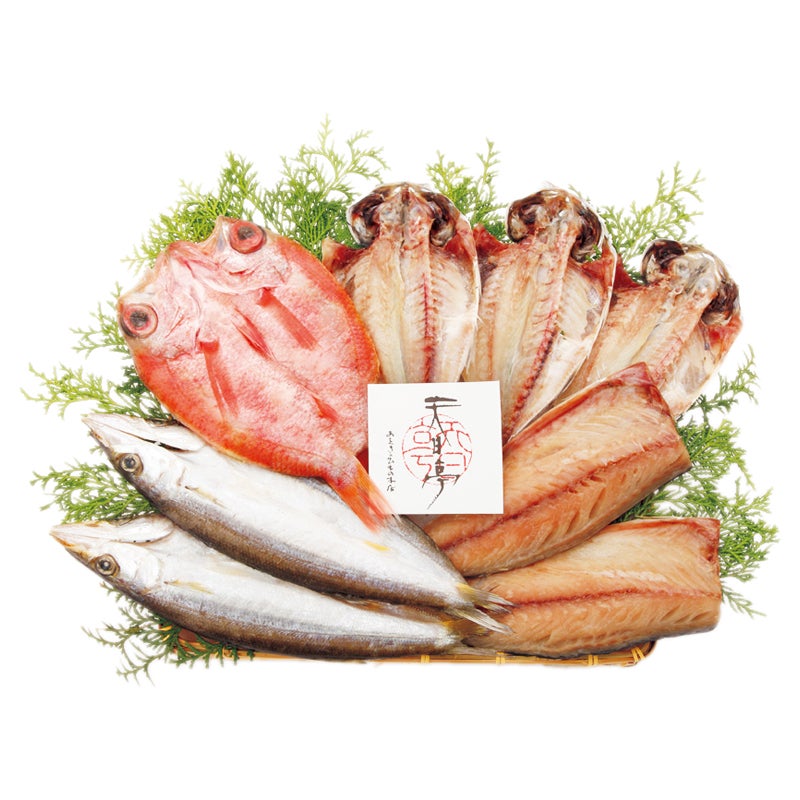 あをきのひもの本店　干物詰合せ