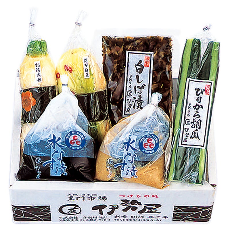 大阪黒門市場　伊勢屋　漬蔵直送　手前漬