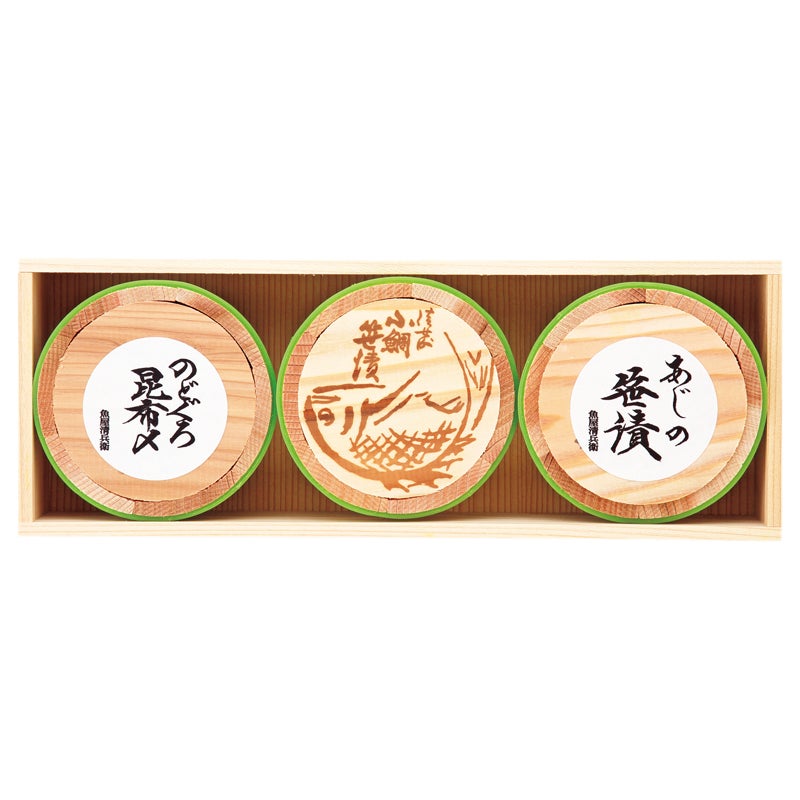 魚谷清兵衛　小鯛笹漬・昆布〆詰合せ
