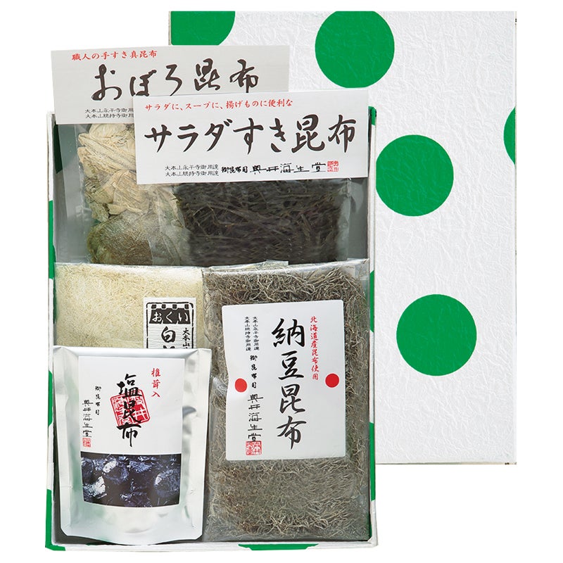 奥井海生堂 海生堂昆布詰合せ(小)
