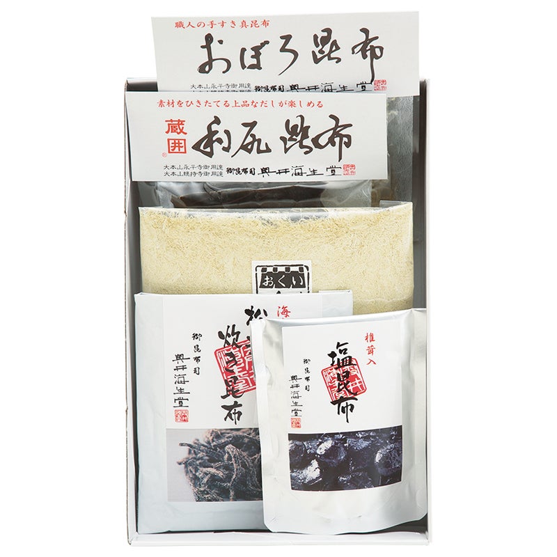 奥井海生堂 海生堂昆布詰合せ(小)