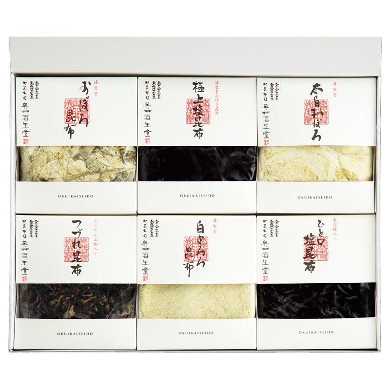 奥井海生堂　佃煮昆布詰合せ（大）