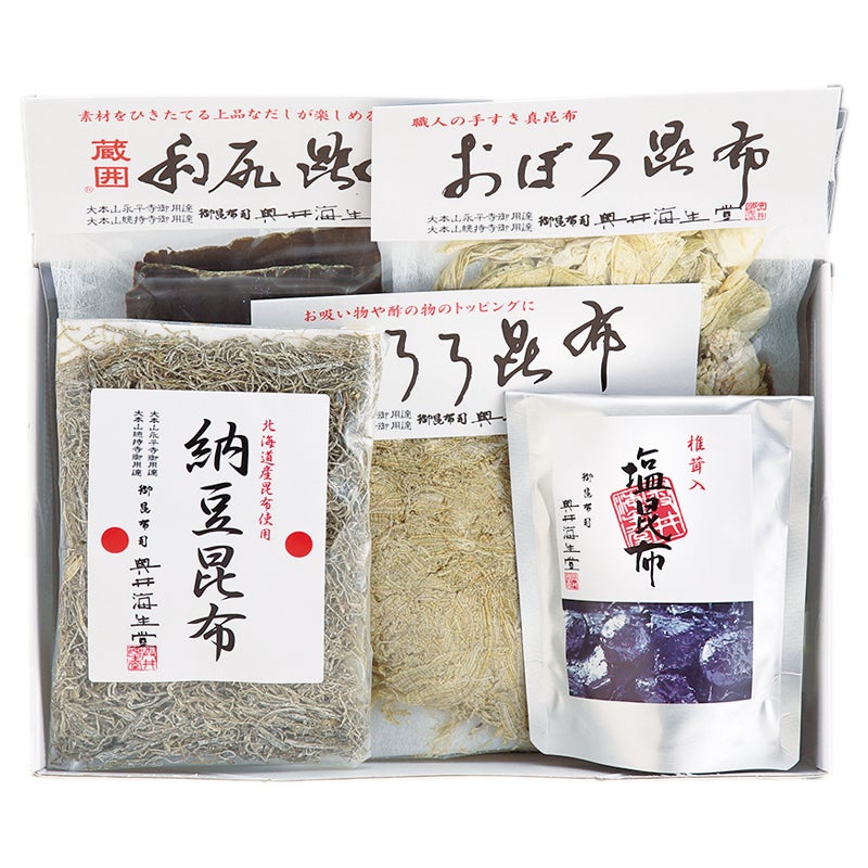 奥井海生堂　海生堂昆布詰合せ（小）