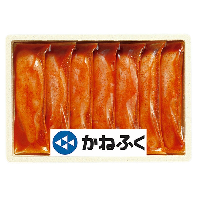 かねふく　個包装・からし明太子（無着色）