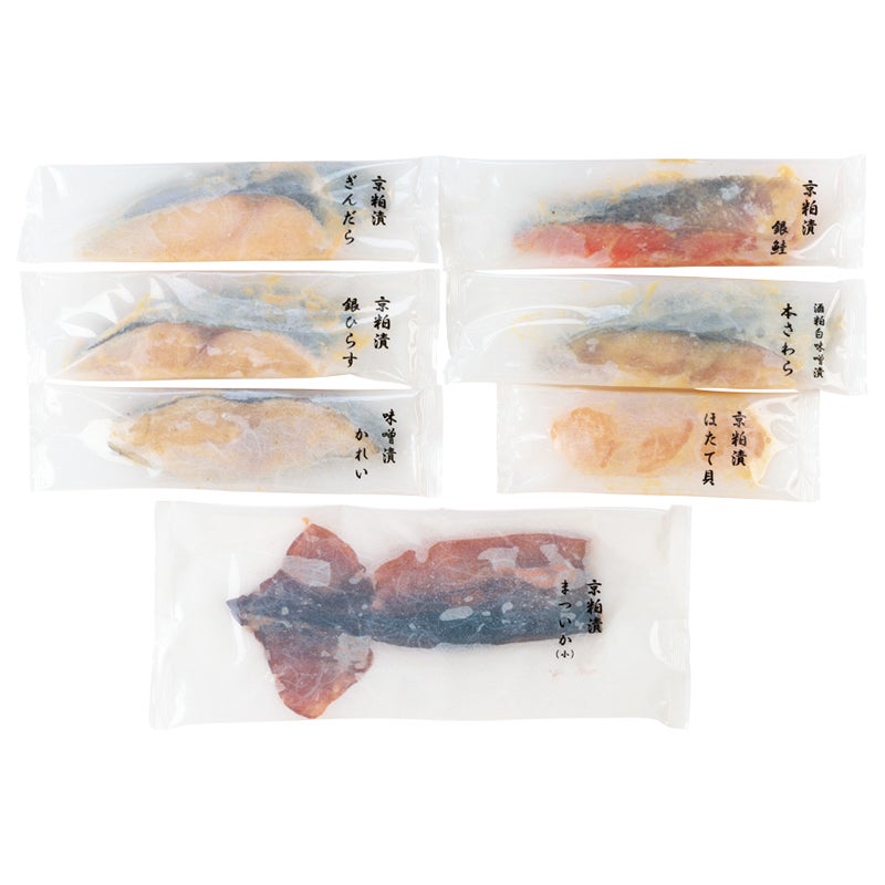 京粕漬魚久　京粕漬詰合せ