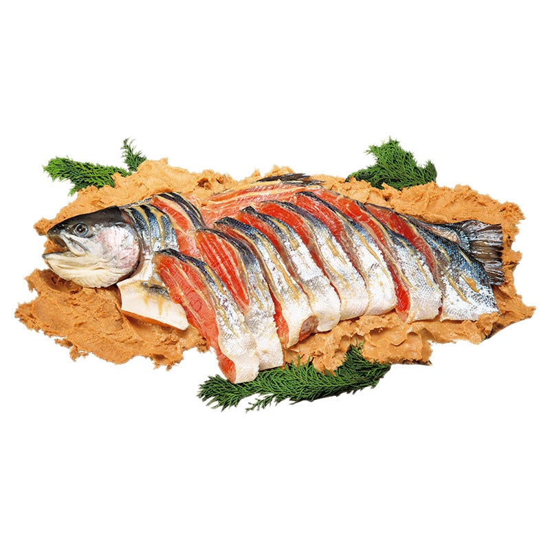 京粕漬魚久　トラウトサーモン１本漬