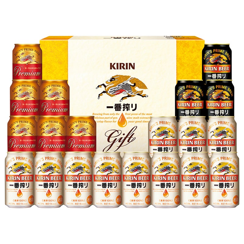 キリンビール（お中元） キリン 一番搾り3種飲み比べ 通販 - 西武・そごうの公式ショッピングサイト e.デパート