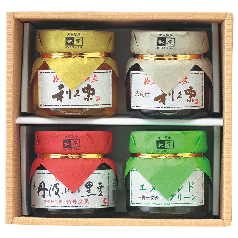 黒豆茶庵･北尾 小瓶4種詰合せ