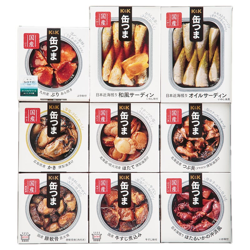Ｋ＆Ｋ　国産缶つまセット